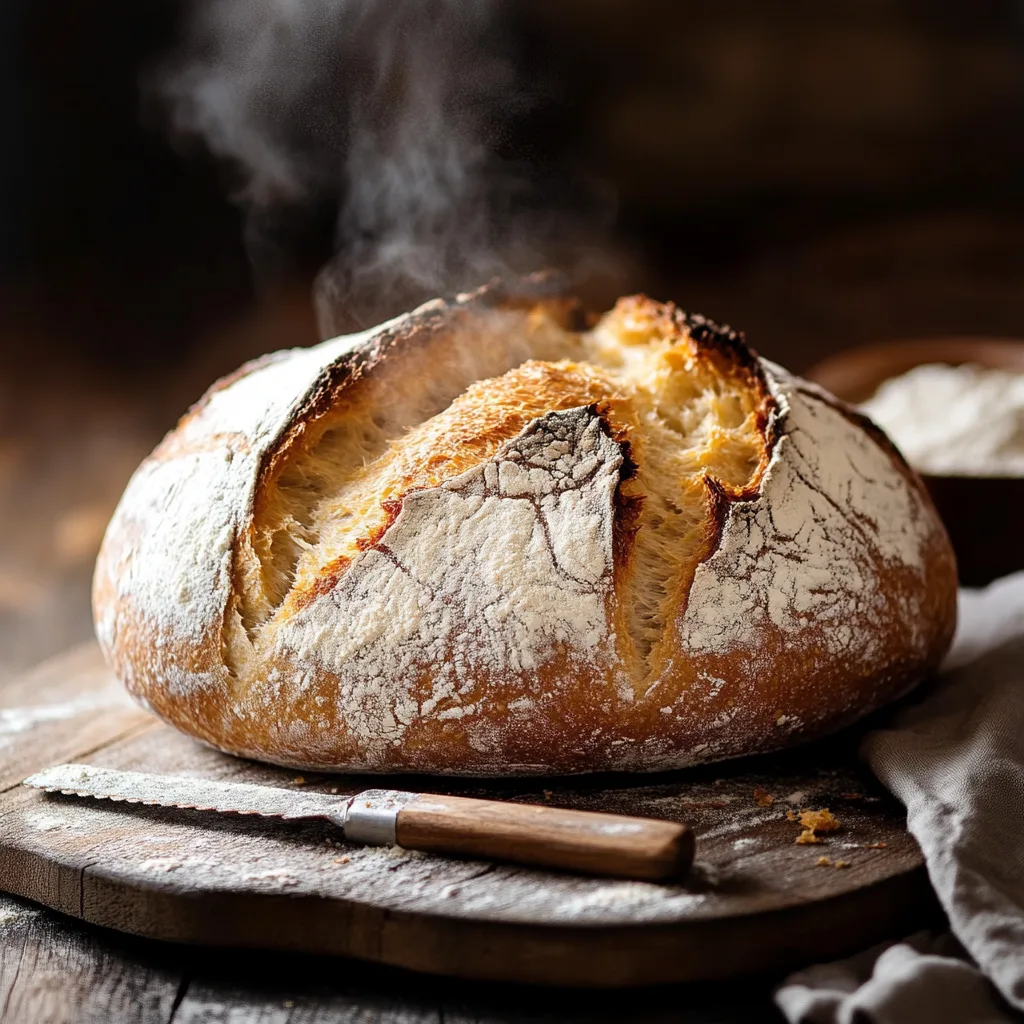 No-Knead Artisan Bread Recipe